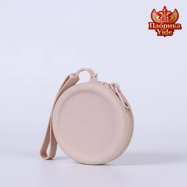 силиконовый мешочек для лакомств для собак, карманный размер, легко моется, без запаха, на молнии, влагостойкий, дорожная сумка для прогулок- 1шт.
