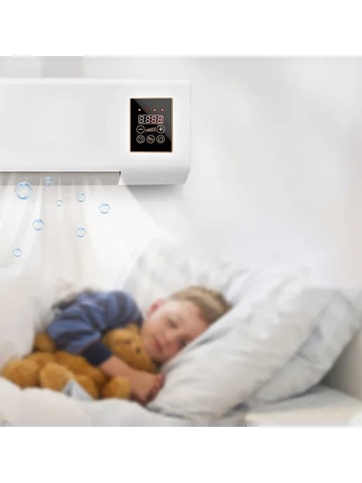 2-в-1 Обогреватель 1800W + вентилятор для EU