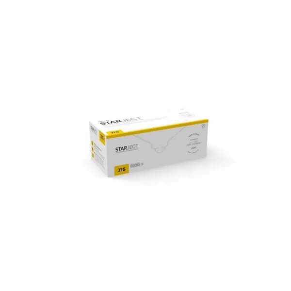 Иглы карпульные MCTBIO STARJECT 27G-XL (0.4х35 мм) 100 шт/упак, Южная Корея