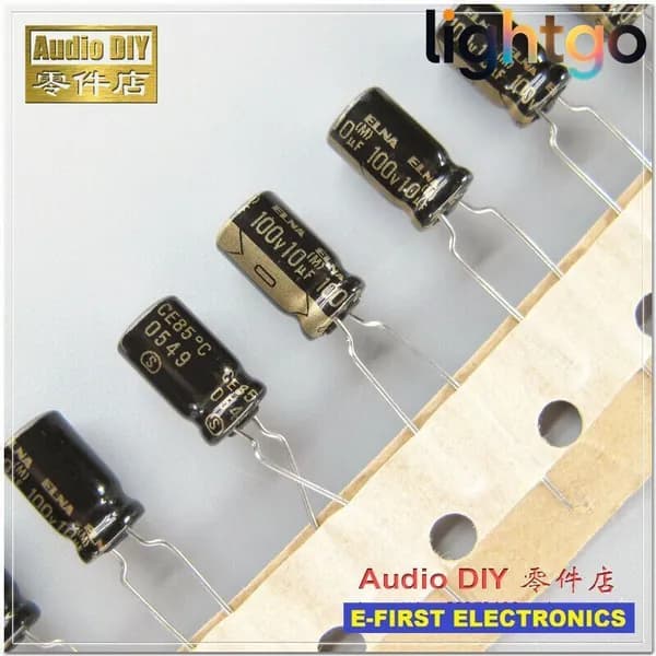 10 шт. ELNA RFO серии 100v10uF 6.3x11mm лихорадка аудио электролитический конденсатор