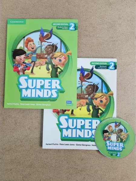 Super Minds 2, 2nd edition учебник английского языка