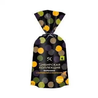 Вареники с картофелем и лисичками, 700 г