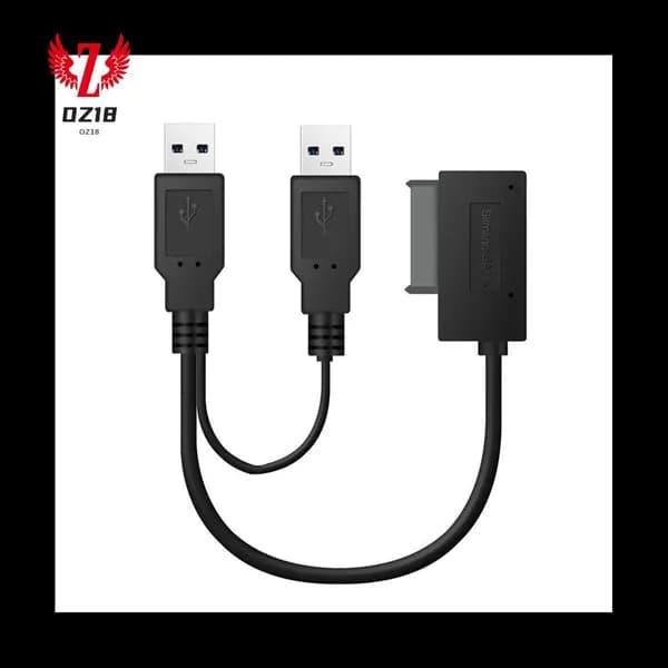 (R E W T) 1 Шт. Тонкий Кабель SATA С Внешним Блоком Питания USB 2.0 Для Ноутбука CD-ROM DVD-ROM Адаптер ODD