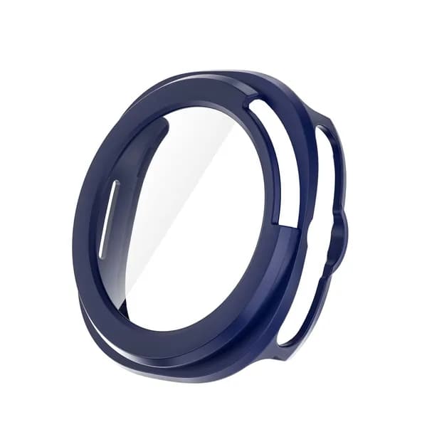 Чехол + Закаленное стекло для Samsung Galaxy Watch 8 Classic 46 мм Жесткий ПК Бампер, Спортивные часы Экран Противоударный защитный чехол