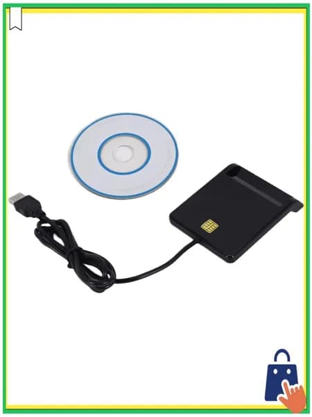 USB-считыватель смарт-карт совместим с банковских карт IC/ID EMV Картридер Высокое качество 7 8 10 ОС Linux USB- ISO 7816