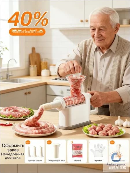 Электрический шприц для сосисок