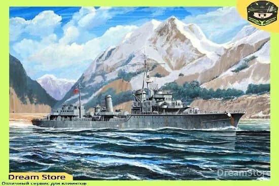 Trumpeter 05790 1/700 Эсм инец Z-28 ВМС Германии, 1945 Модель сборки судна