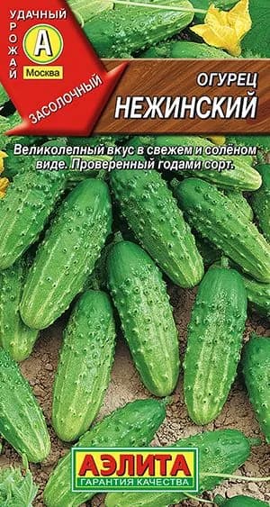 Семена Огурец Нежинский (20 семян) - Аэлита
