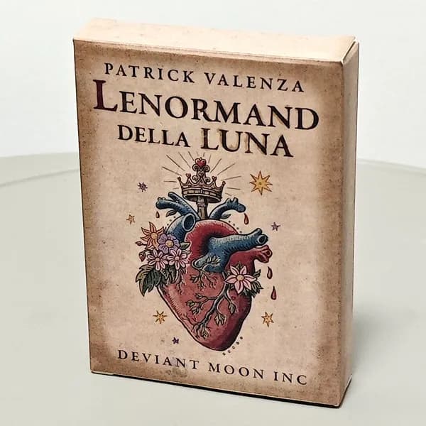Девиантная Луна карты оракула Ленорман Делла Луна,Deviant Moon Lenormand oracle cards Della Luna