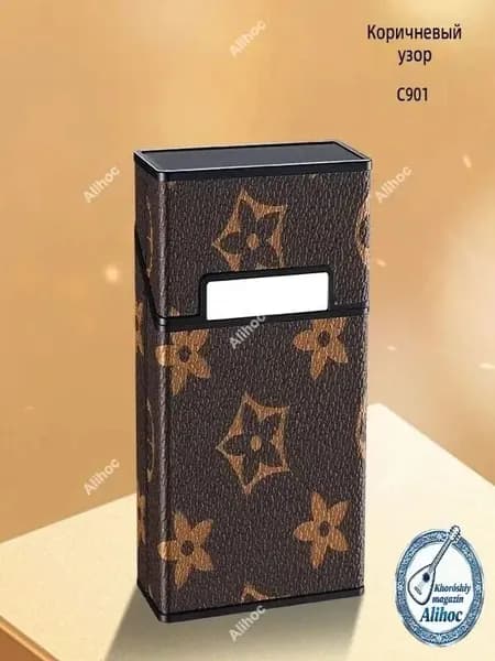 Портсигар, стильный чехол кейс для сигарет на 20шт