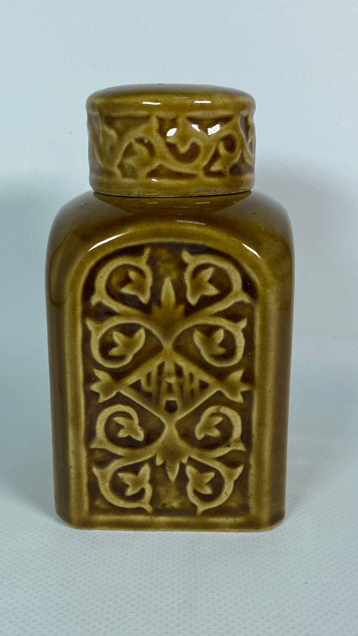 Емкость для чая, чайница, винтажная, ВКЗ, СССР, 1970-80-е гг.