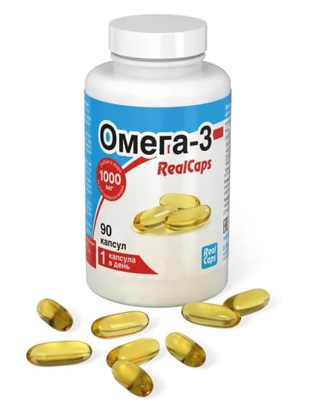 Омега-3 RealCaps капс.1400мг №90