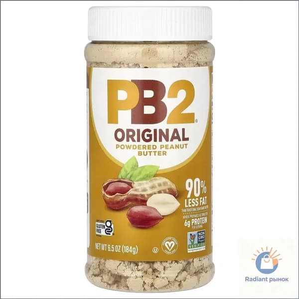 Арахисовое масло 184 г в порошке PB2 премиум