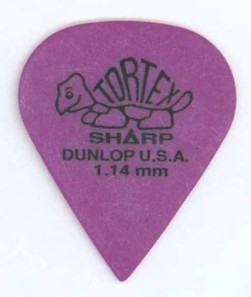 Медиатор Dunlop 412R1.14 Tortex Sharp, 1.14 мм, 1 шт.