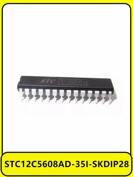 2 шт. STC12C5608AD-35I-SKDIP28 Аксессуары