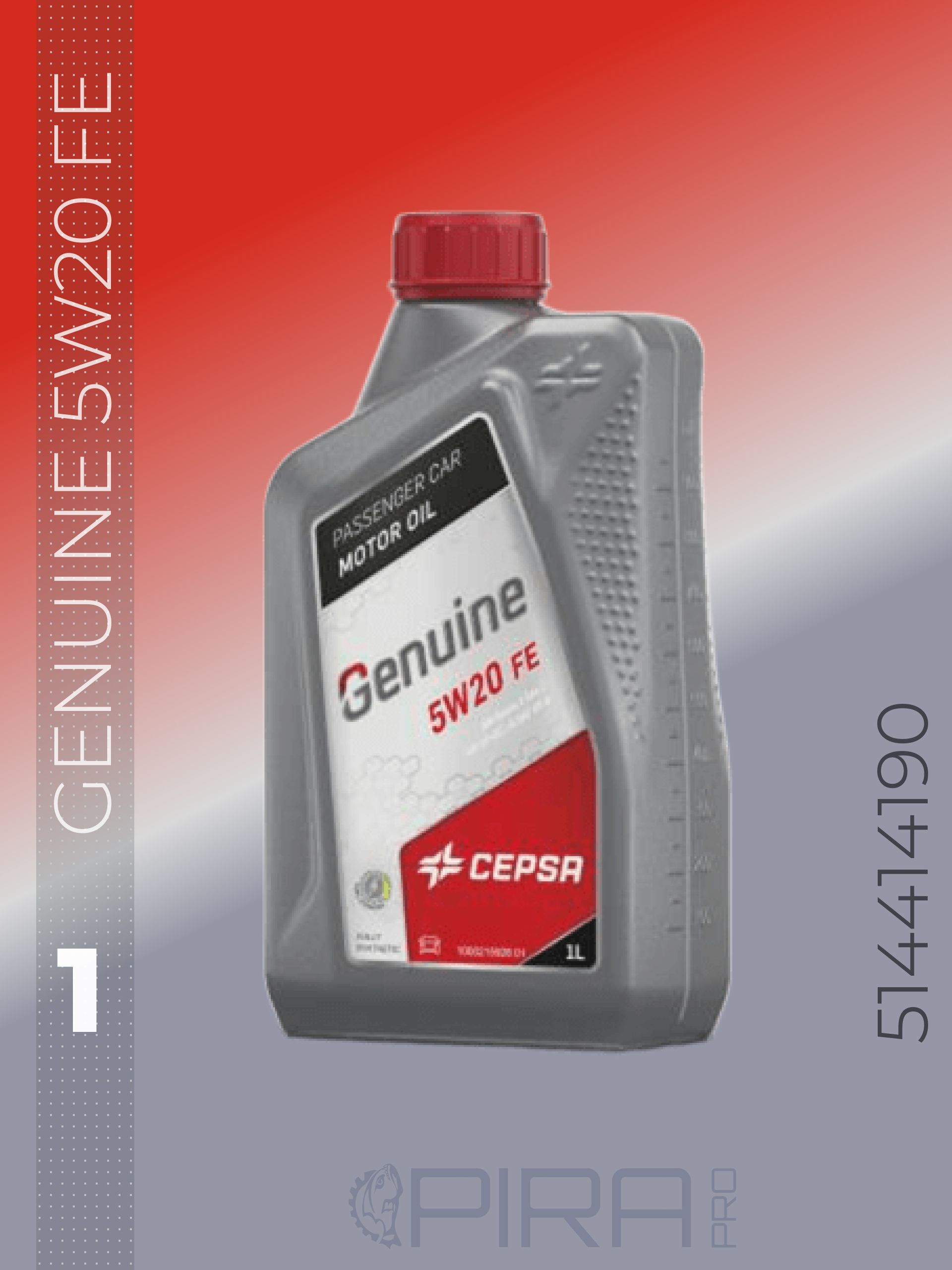 CEPSA GENUINE FE 5W-20 Масло моторное, Синтетическое, 1 л