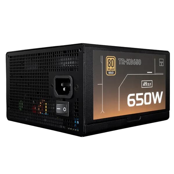 Thermalright Блок питания компьютера Блок питания для ПК Thermalright TR-KG650 (650W ATX 20+4pin 2xCPU 8(4+4)pin 3xSATA3 2xMOLEX4pin80 PL, 650 Вт (TR-KG650)