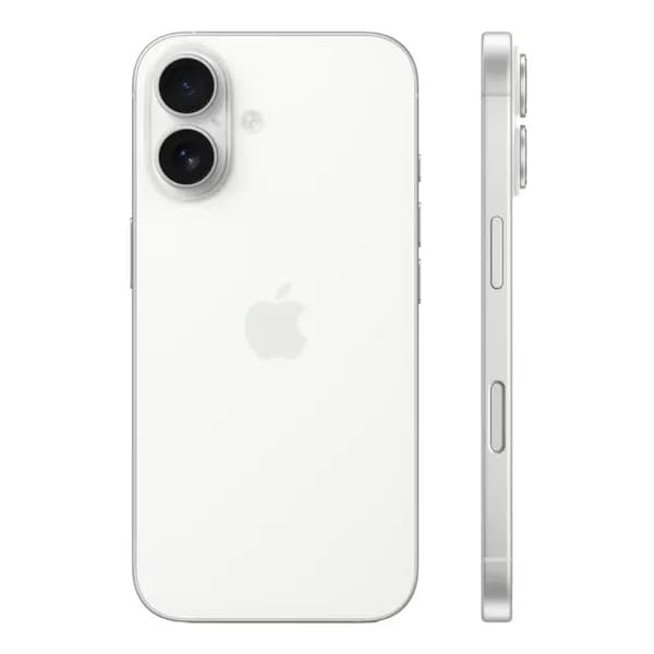 Муляж iPhone 16 White / Макет-копия смартфона Айфон 16 белый / Образец для витрины iPhone 16 белый