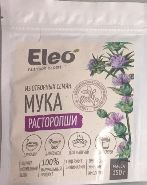 Мука из семян расторопши ELEO, 150 г