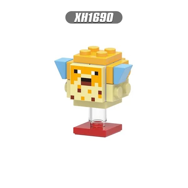 Майнкрафт Минифигурки блоки /Мой мир животные рыба насекомые