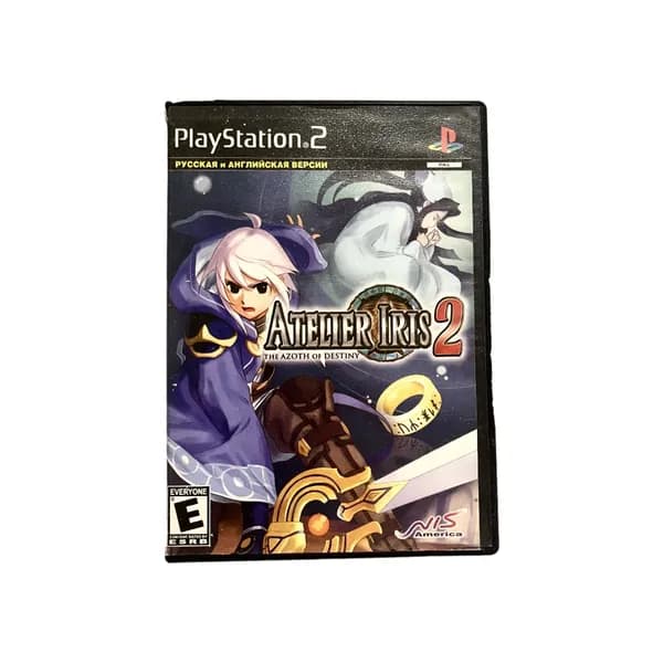 Игра Sony PlayStation 2 (PS2) Atelier Iris 2: The Azoth of Destiny (Fight, RPG, Gust Co. Ltd., 2006)