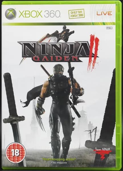 Игра Ninja Gaiden II XBOX 360 PAL