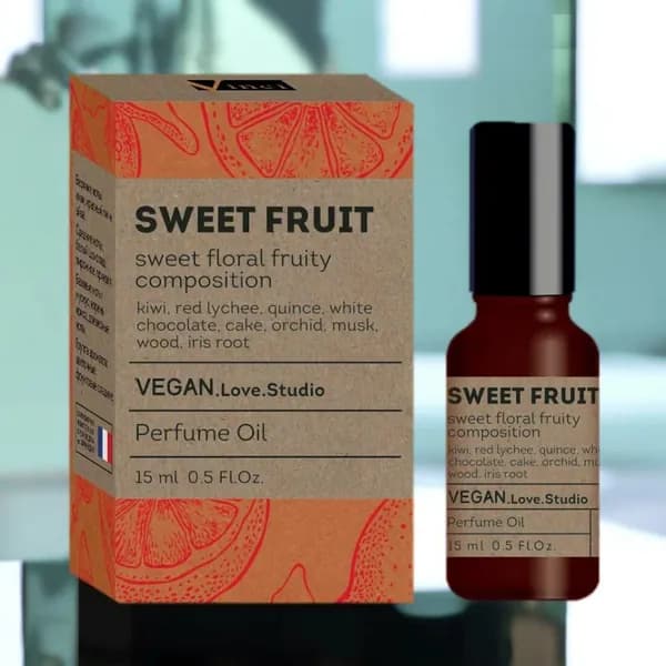 Парфюмерное масло Vegan Love Studio, женское, Sweet Fruit (Fantasy), 15мл
