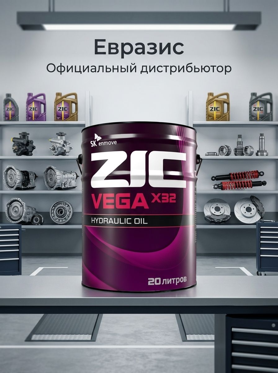 Масло гидравлическое ZIC Vega X 32, 20 л