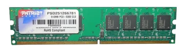 Оперативная память DDR2, 667 МГц, 1 x (PS000203)