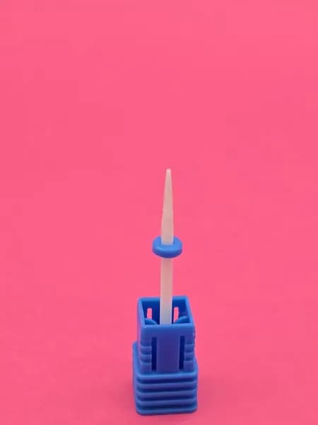 Керамическая фреза игла для маникюра для выпиливания, средняя зернистость