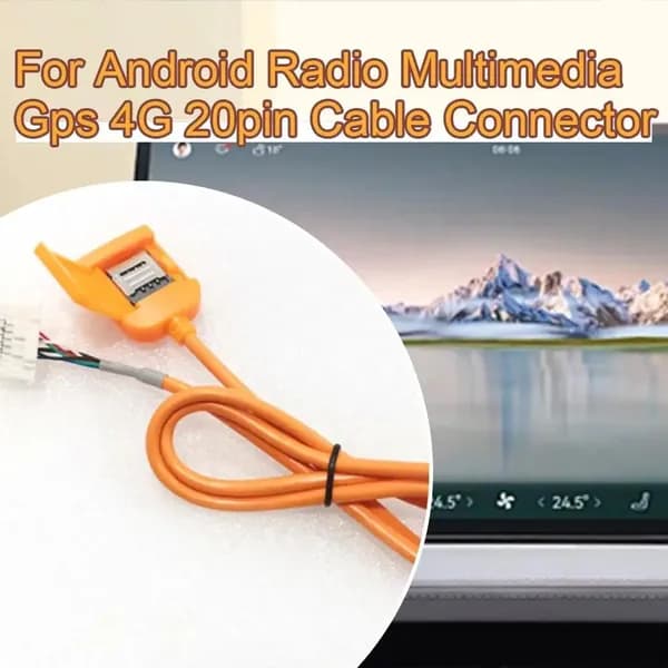 4G 20P слот для SIM-карты адаптер кабельный разъем для Android стерео радио головное устройство