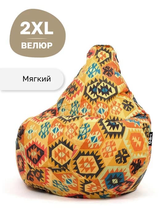 Кресло-мешок Груша Велюр XXL