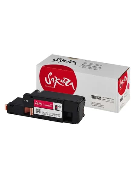 Картридж 106R01632 для Xerox WorkCentre 6015, 6015B, Phaser 6000, 6010 1000 стр. пурпурный