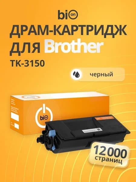 Картридж Bion BCR-TK-3150 для Kyocera Ecosys M3040idn/M3540idn Черный, 14500 страниц