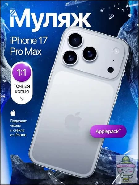 Муляж iPhone 17 Pro Max белый