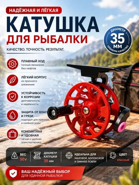 Катушка, диаметр катушки: 35 мм