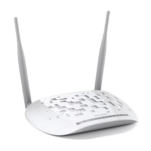 TP-LINK TD-W9970, V4.0, 4 порта, Wi-Fi 2,4 ГГц, 300 Мбит/с, 2 антенны, VDSL2, ADSL2+ модем