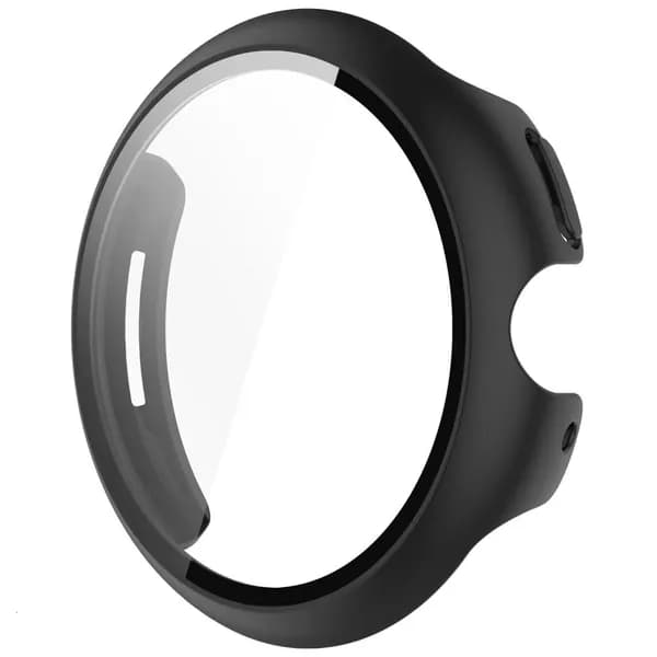Защитный чехол для смарт-часов, подходящий встроенной защиты Google Pixel Watch 3 shell film-черный-41 мм