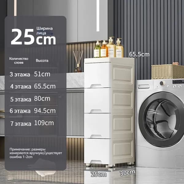 Тумба для ванной,, 25х30х65.5 см