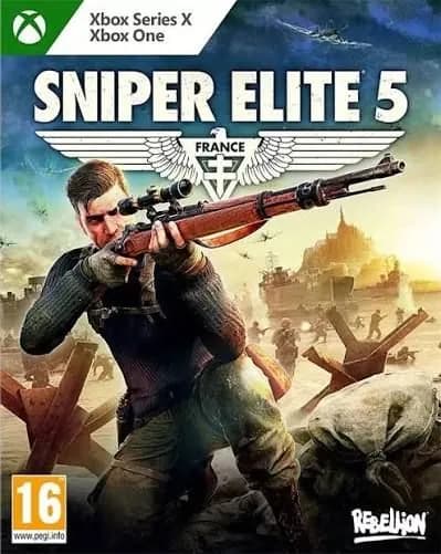Игра Sniper Elite 5 для Xbox Series X + Xbox One, русские субтитры