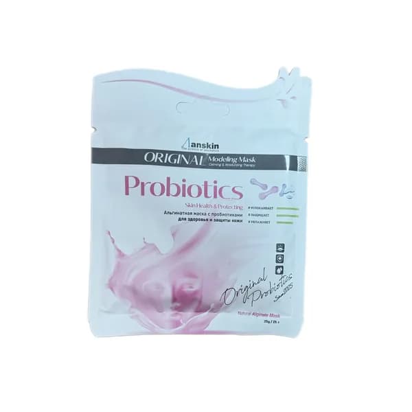 Альгинатная маска с пробиотиками ANSKIN Original Probiotics Modeling Mask - саше