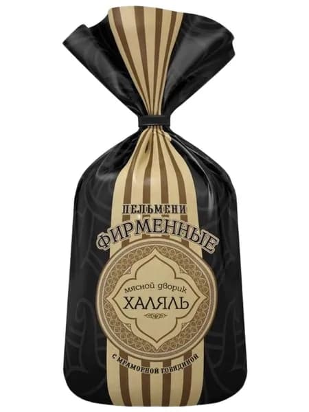 Пельмени "Фирменные", 800г "МД Халяль"