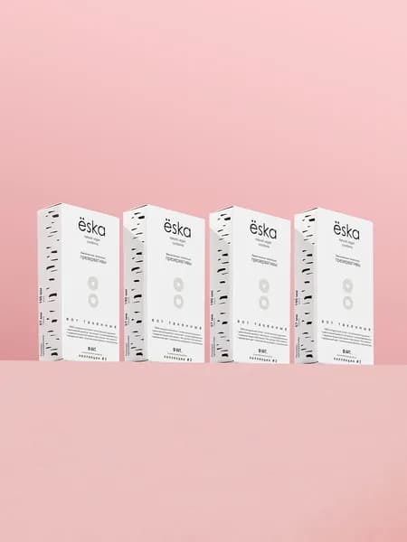Презервативы XXL увеличенные ультратонкие eska 36 шт веганские без запаха без казеина гипоаллергенные натуральный латекс 0,067 мм с силиконовой смазкой для чувствительных безопасные прочные