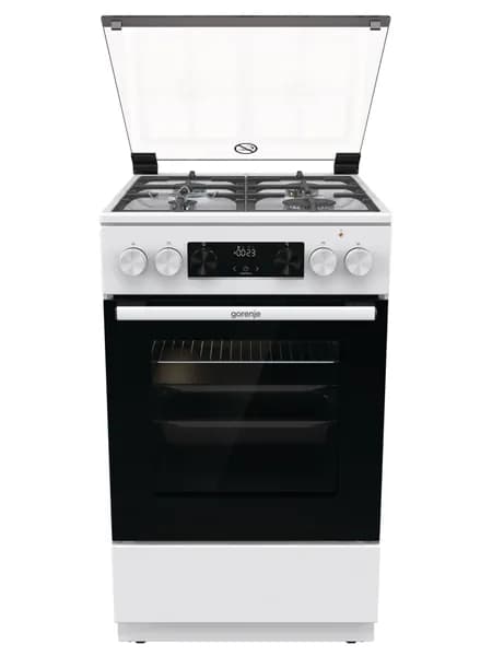 Gorenje GK5C40WF 50 см Газовая плита, 4 конфорки, белая