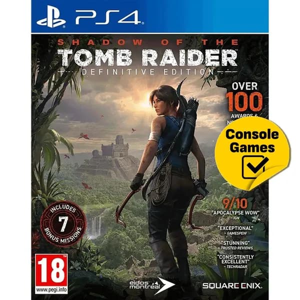 PS4 Shadow of the Tomb Raider Definitive Edition (русская версия)