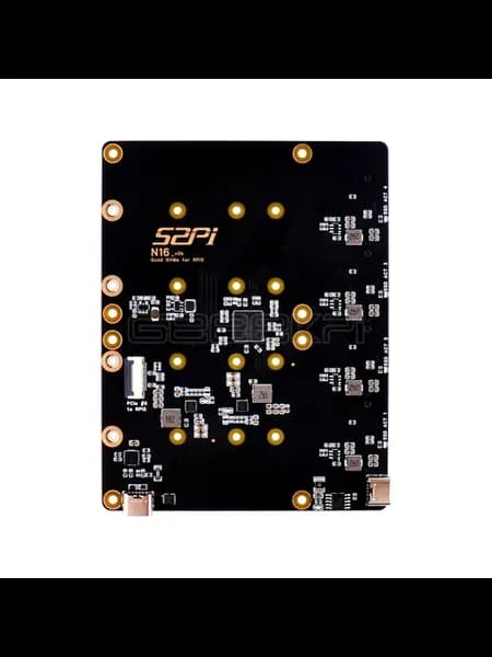 N16 Quad NVMe Расширение для Raspberry Pi 5 N16 and