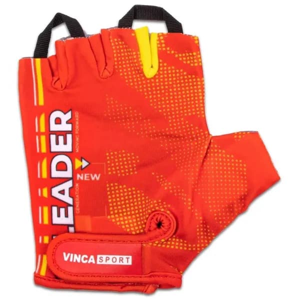 перчатки велосипедные VG917 Leader orange (L)