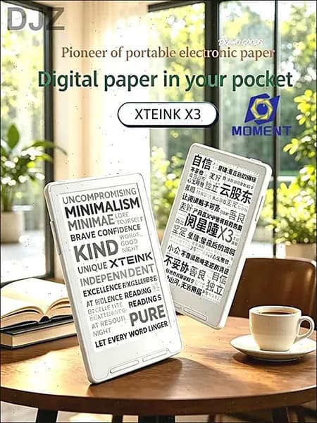 4.0" Электронная книга, белый, слоновая кость