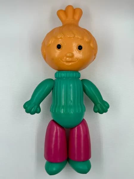 Игрушка "Чиполлино" СССР Редкий! Пластмасса! Высота 29 см Винтаж!
