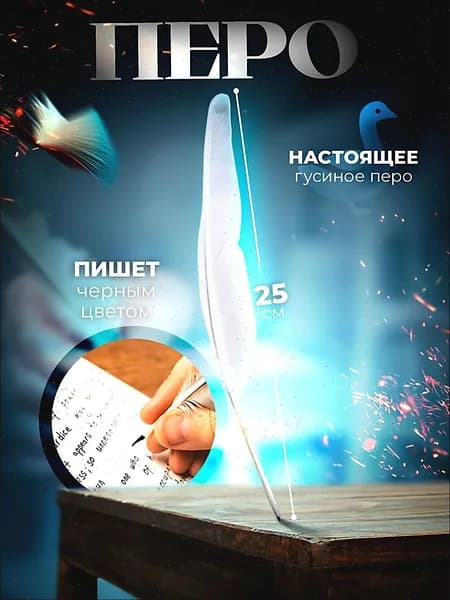 Перо Остроконечное, 1 шт.